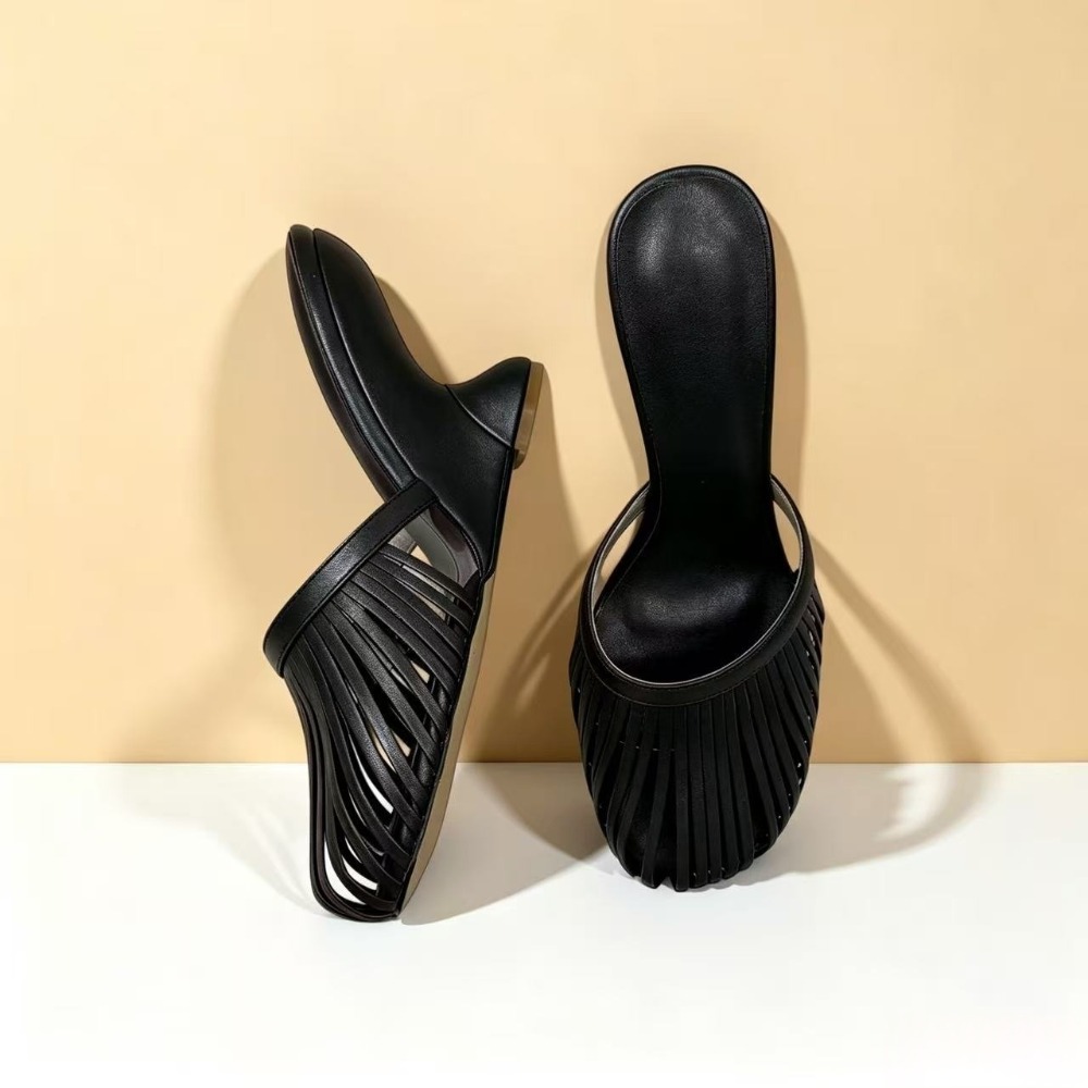 Metallic Heel Sandal - Sandal pesta wanita musim panas 2026,