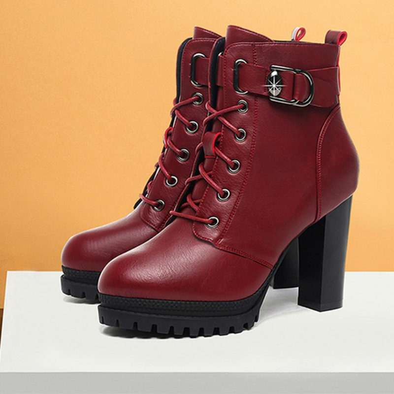 Women'S Shoes Trending 2025 - Sepatu Boots Wanita Hak Tinggi Elegan