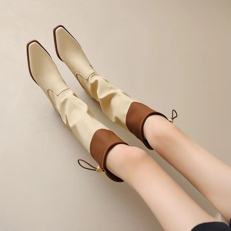 Women'S Shoes Trending 2025 - Sepatu Boots Wanita Model Kotak Ujung