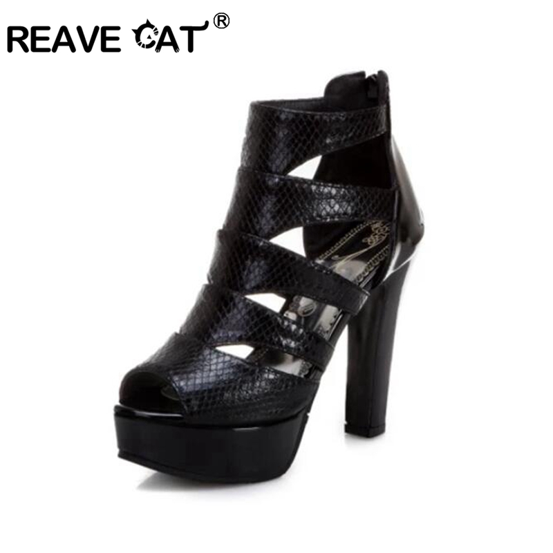 Wedge Heeled Sneaker - REAVE kucing seksi ukuran 34-50 sandal