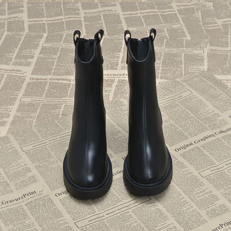 Women'S Shoes Trending 2025 - Sepatu Boots Wanita Model Korea, Ritsleting,