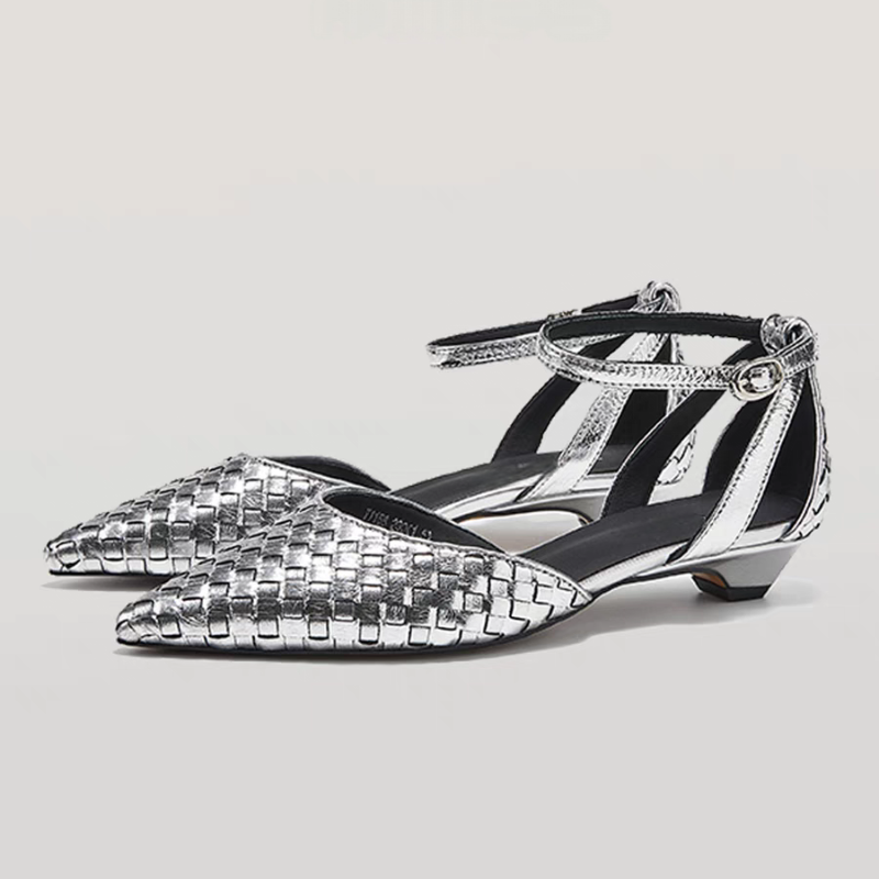 Women Shoes Brands - Sepatu Sandal Elegan Wanita Hak Rendah