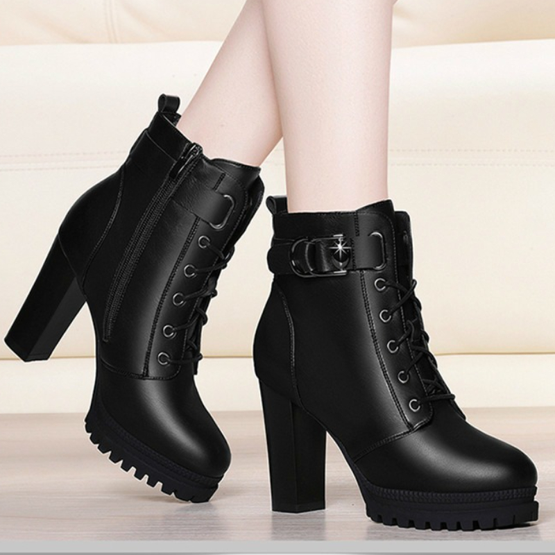 Sepatu Boots Wanita Hak Tinggi - Women'S Shoes Trending 2025 ulasan dan harga