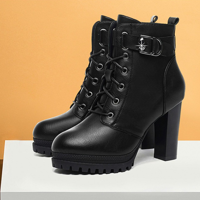Sepatu Boots Wanita Hak Tinggi - Women'S Shoes Trending 2025 ulasan dan harga