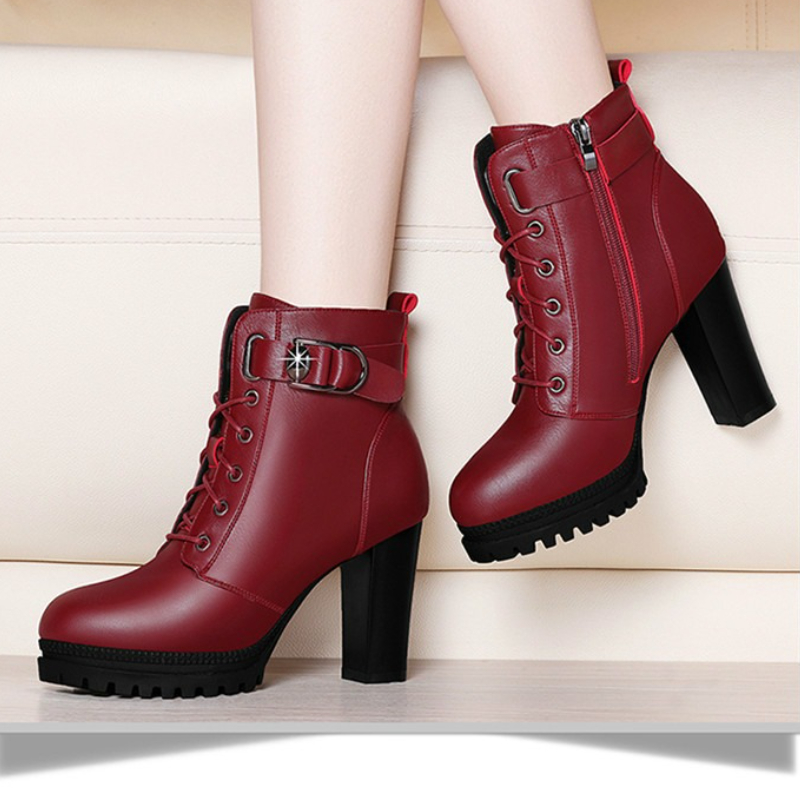 Sepatu Boots Wanita Hak Tinggi - Women'S Shoes Trending 2025 ulasan dan harga