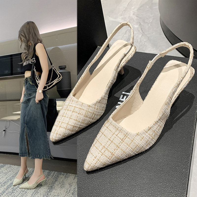 Sepatu Hak Tinggi Slingback De - Women'S Shoes Size 40 In Us ulasan dan harga