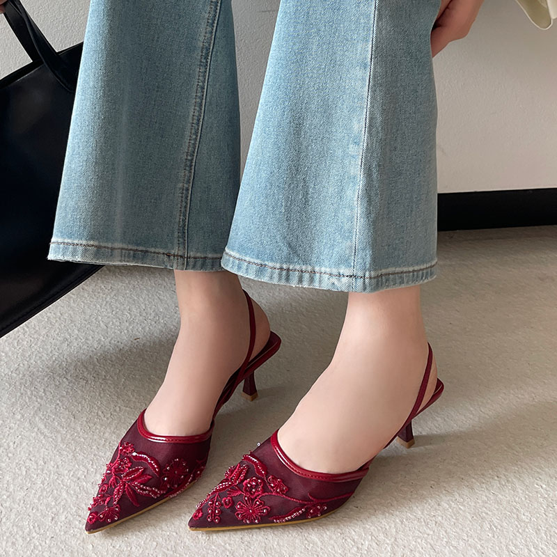 Sandal Slingback Elegan 2026 W - Women Shoes Brands ulasan dan harga