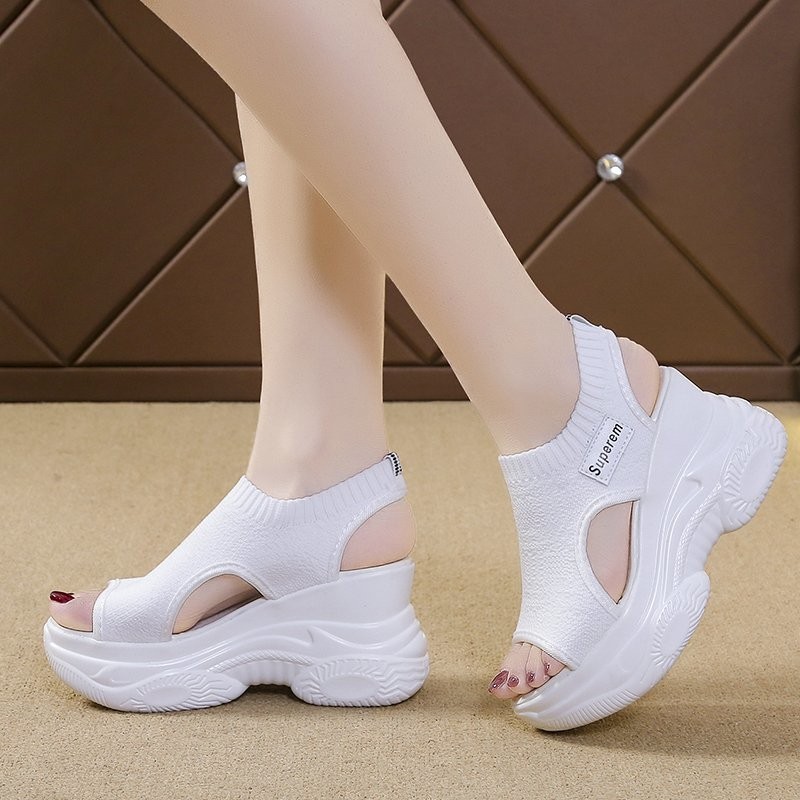 Sandal Wanita Musim Panas 2025 - Wedge Heeled Sneaker ulasan dan harga