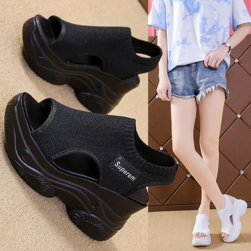 Sandal Wanita Musim Panas 2025 - Wedge Heeled Sneaker ulasan dan harga