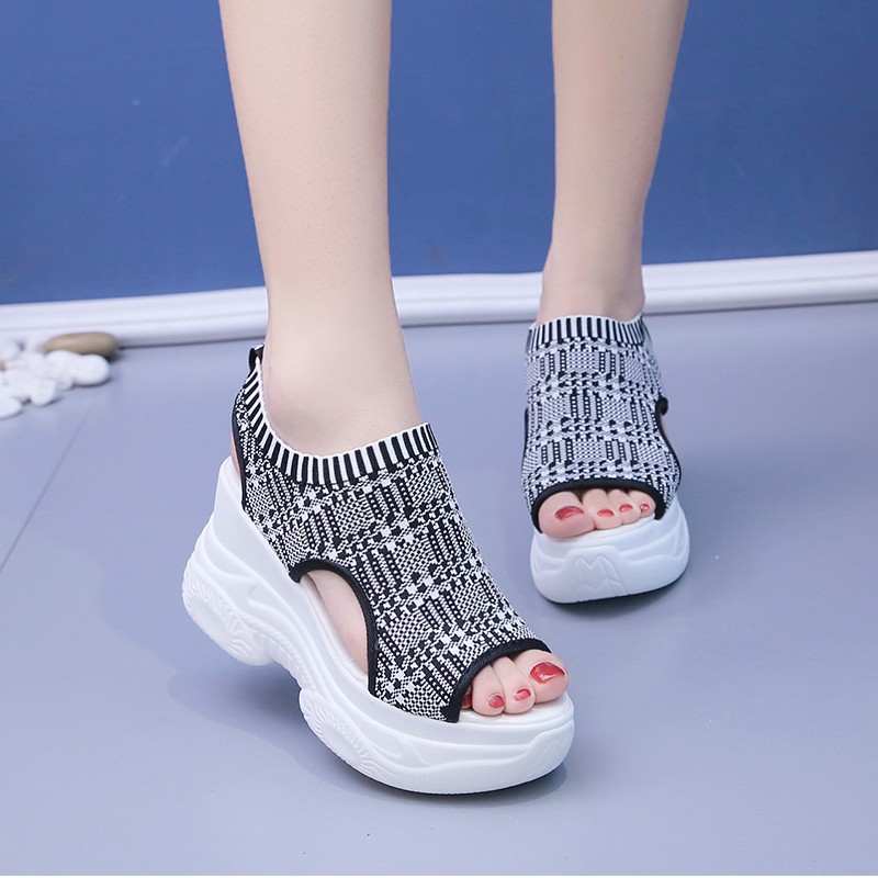 Sandal Wanita Musim Panas 2025 - Wedge Heeled Sneaker ulasan dan harga