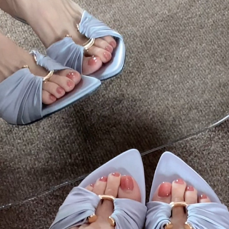 Sandal Wanita Model Terbuka Uj - Thong Flat Sandal ulasan dan harga