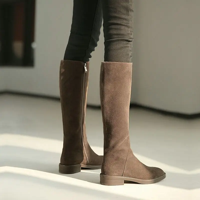 Sepatu Boots Wanita Tinggi Sel - Women'S Shoes Trending 2025 ulasan dan harga