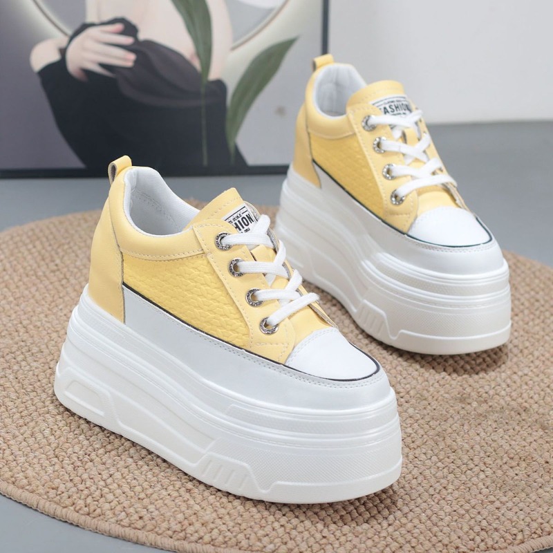 Sepatu Sneakers Platform Wedge - Wedge Heeled Sneaker ulasan dan harga