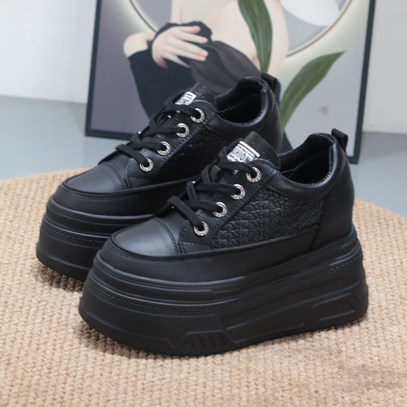 Sepatu Sneakers Platform Wedge - Wedge Heeled Sneaker ulasan dan harga