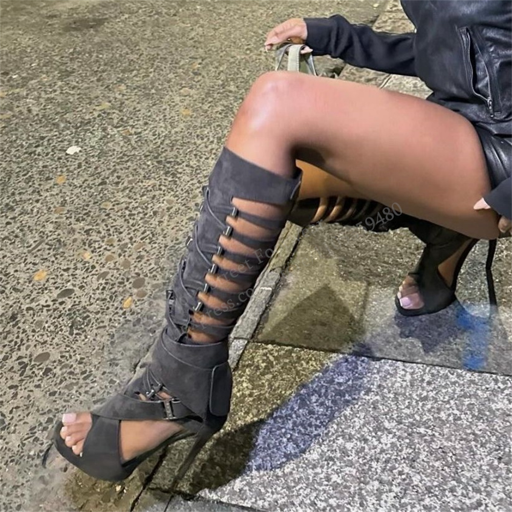 Sepatu Boot Setinggi Lutut Gla - Knee High Boots Women ulasan dan harga