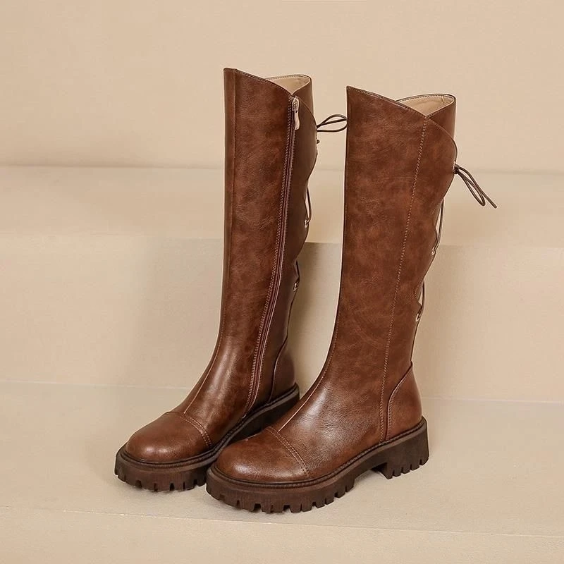 Sepatu Bot Panjang Wanita Kuli - Women'S Shoes Trending 2025 ulasan dan harga