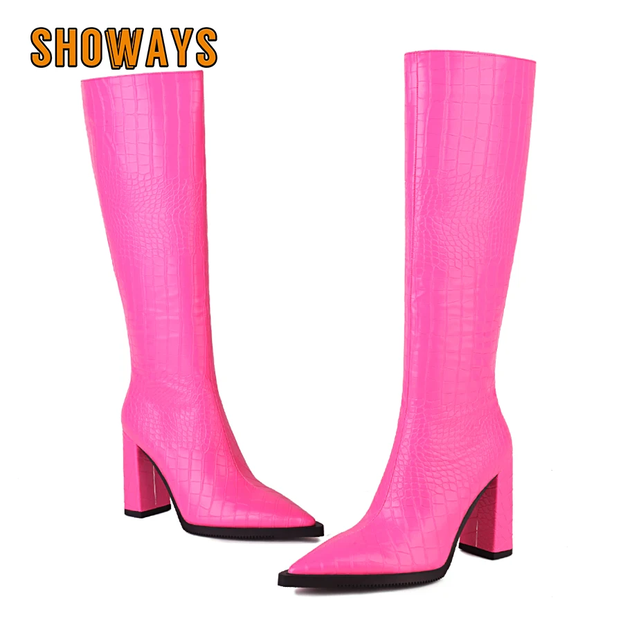 Sepatu bot kulit buaya palsu u - Zip Up Boots Short ulasan dan harga