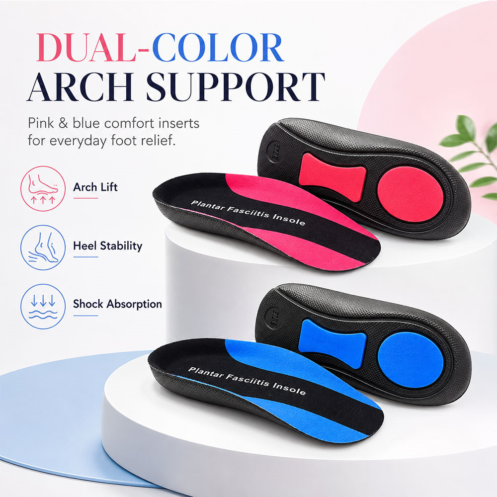 1-2 Pasang Sol Sepatu Penyangg - Women'S Shoes For Plantar Fasciitis ulasan dan harga