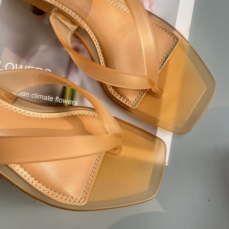 Sandal Thong PVC Hijau Zaitun  - Thong Flat Sandal ulasan dan harga