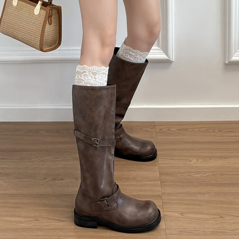 Sepatu Bot Tinggi Wanita Model - Knee High Boots Women ulasan dan harga