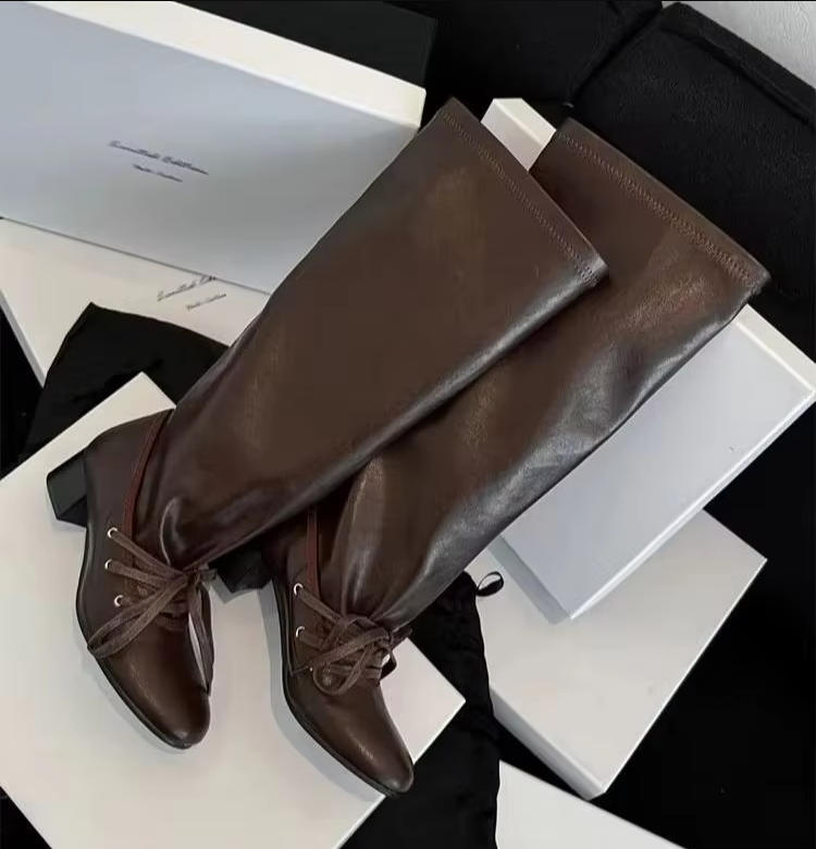 ZAROY Desain Terbaru Sepatu Bo - Knee High Boots Women ulasan dan harga
