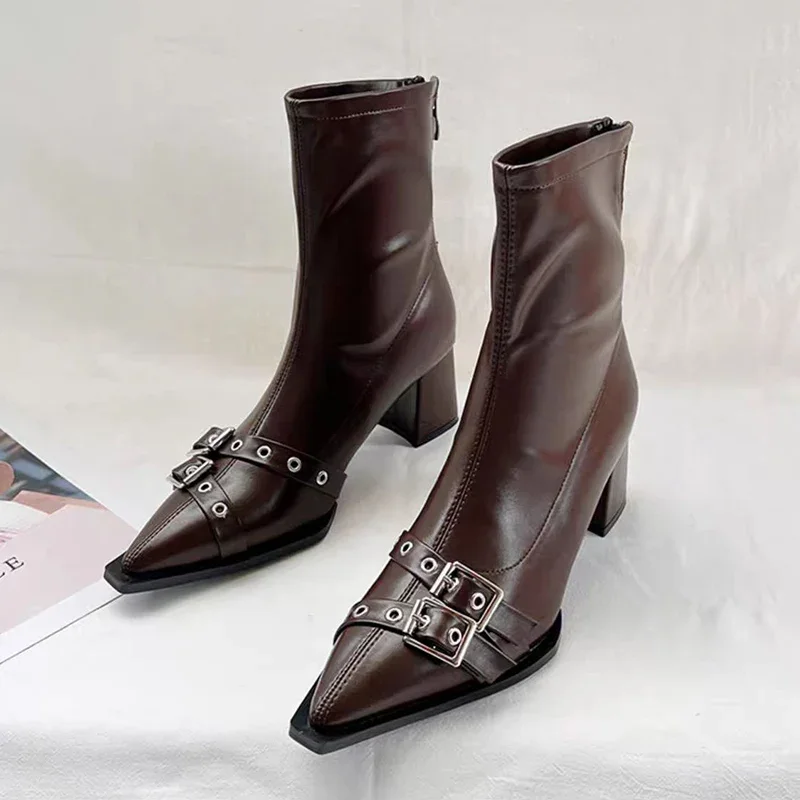 Sepatu Bot Pergelangan Kaki Ha - Women'S Shoes Trending 2025 ulasan dan harga