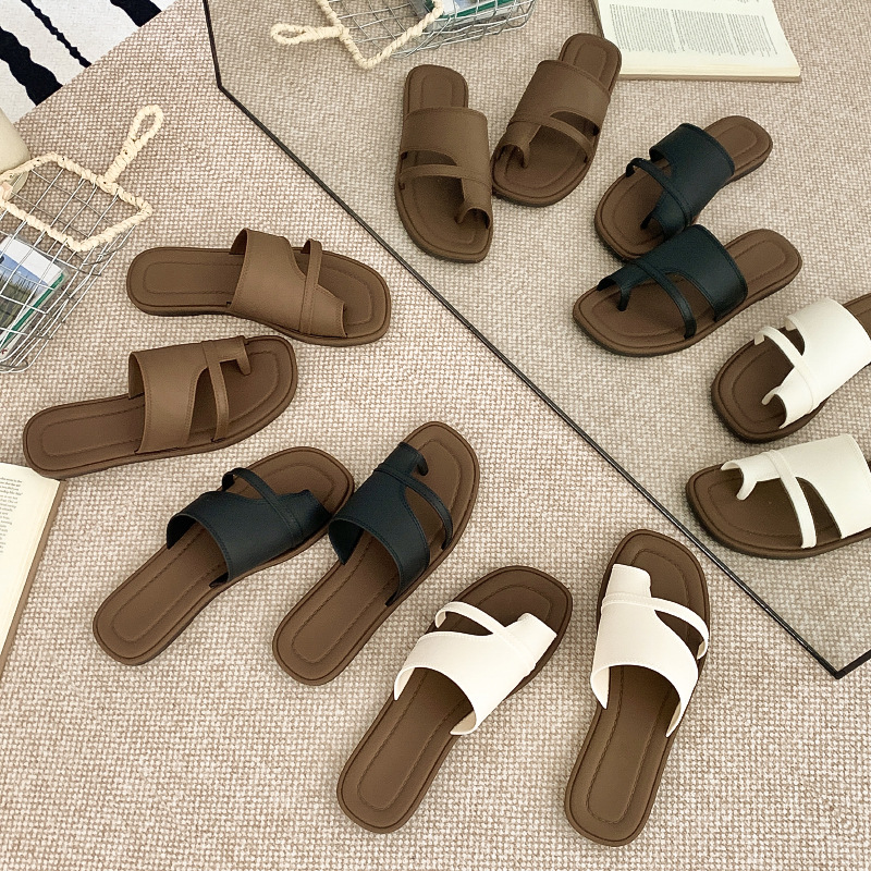 Sandal Selop Wanita Musim Pana - Thong Flat Sandal ulasan dan harga