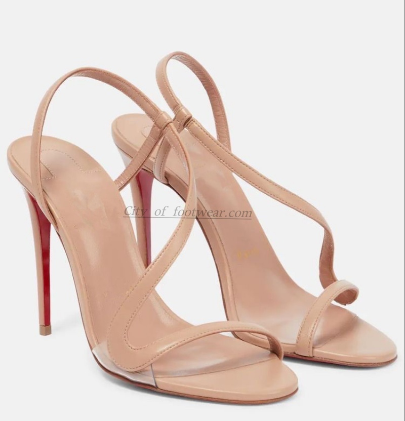 Sandal seksi kulit metalik ema - Metallic Heel Sandal ulasan dan harga