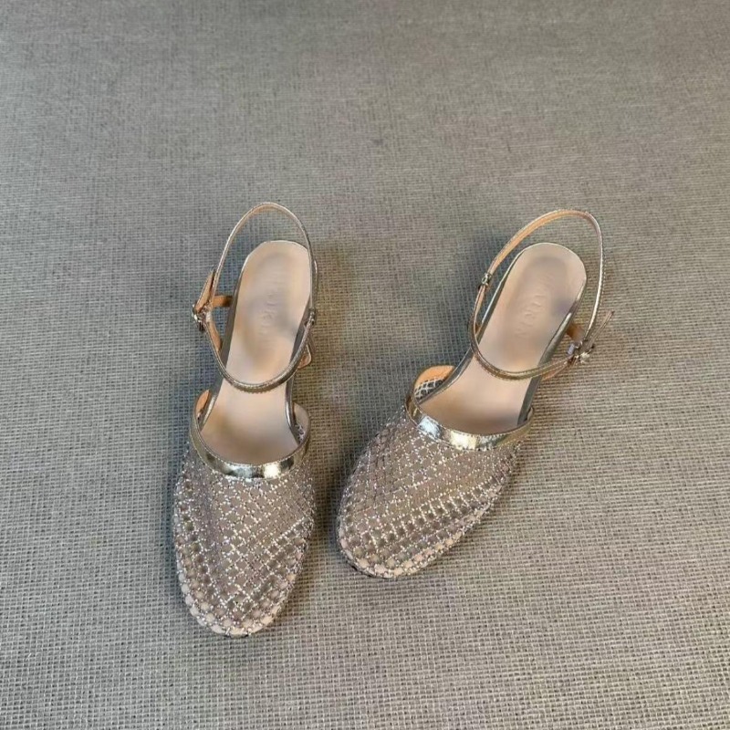 Sandal Wanita Model Baotou Ber - Wedge Heeled Sneaker ulasan dan harga
