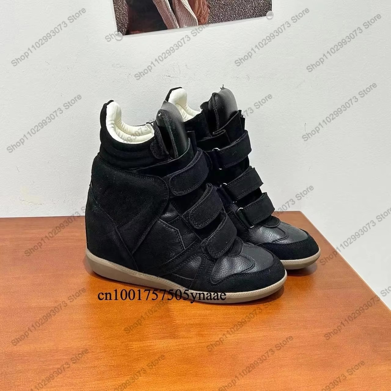 Sepatu Sneakers Wanita Hak Tin - Wedge Heeled Sneaker ulasan dan harga