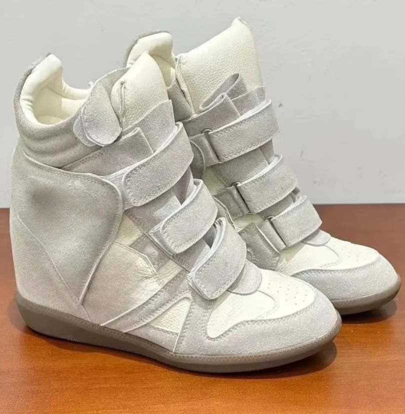Sepatu Sneakers Wanita Hak Tin - Wedge Heeled Sneaker ulasan dan harga