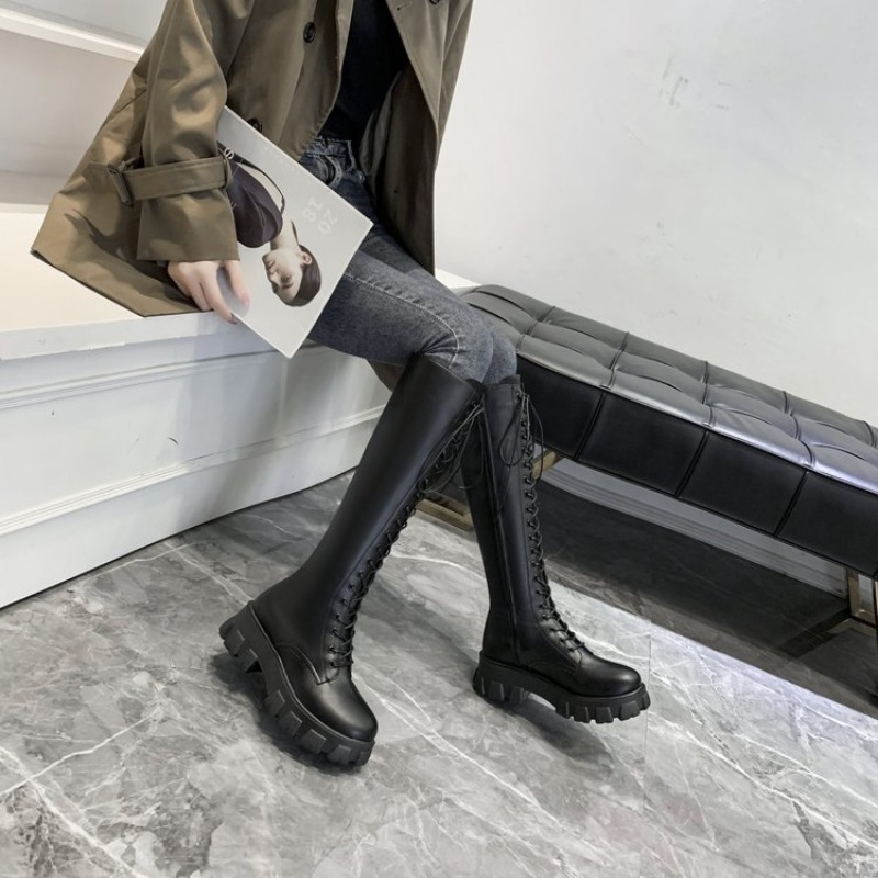 Sepatu Bot Setinggi Lutut Wani - Knee High Boots Women ulasan dan harga