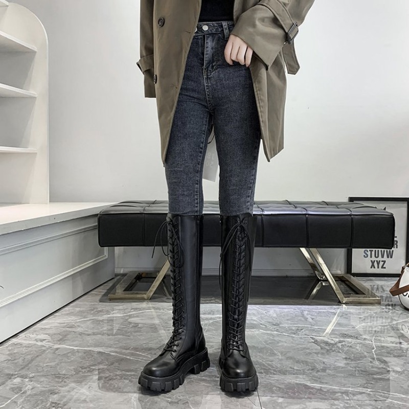 Sepatu Bot Setinggi Lutut Wani - Knee High Boots Women ulasan dan harga