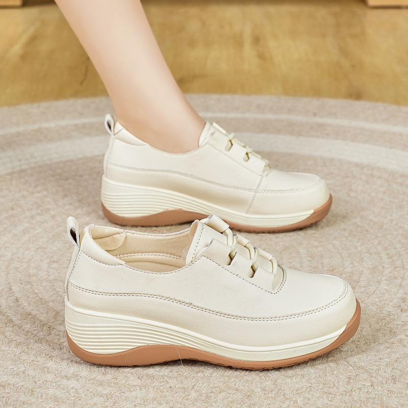 Sepatu Wanita Musim Semi/Musim - Wedge Heeled Sneaker ulasan dan harga