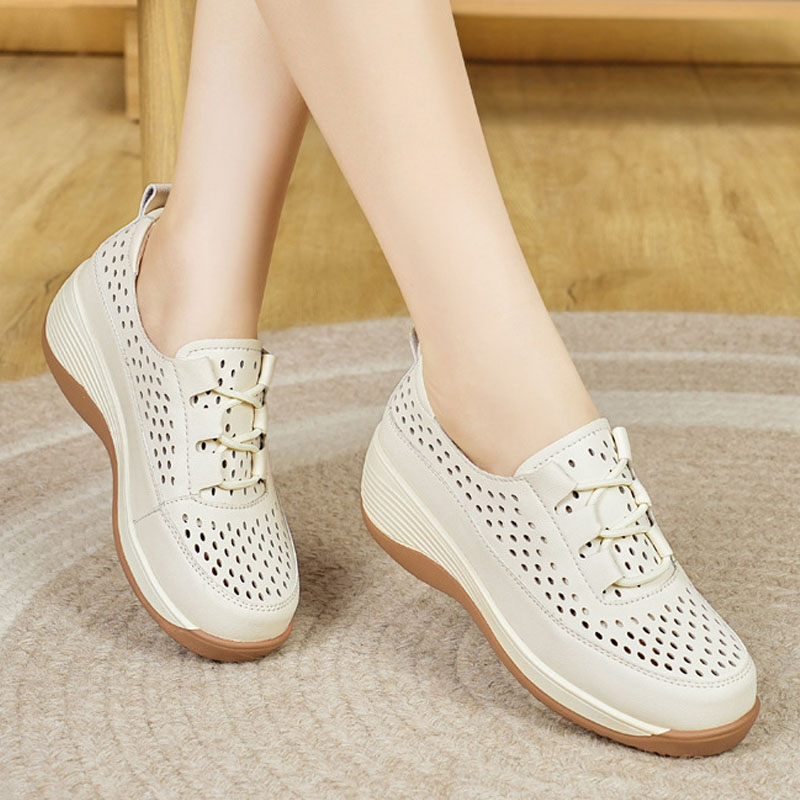 Sepatu Wanita Musim Semi/Musim - Wedge Heeled Sneaker ulasan dan harga